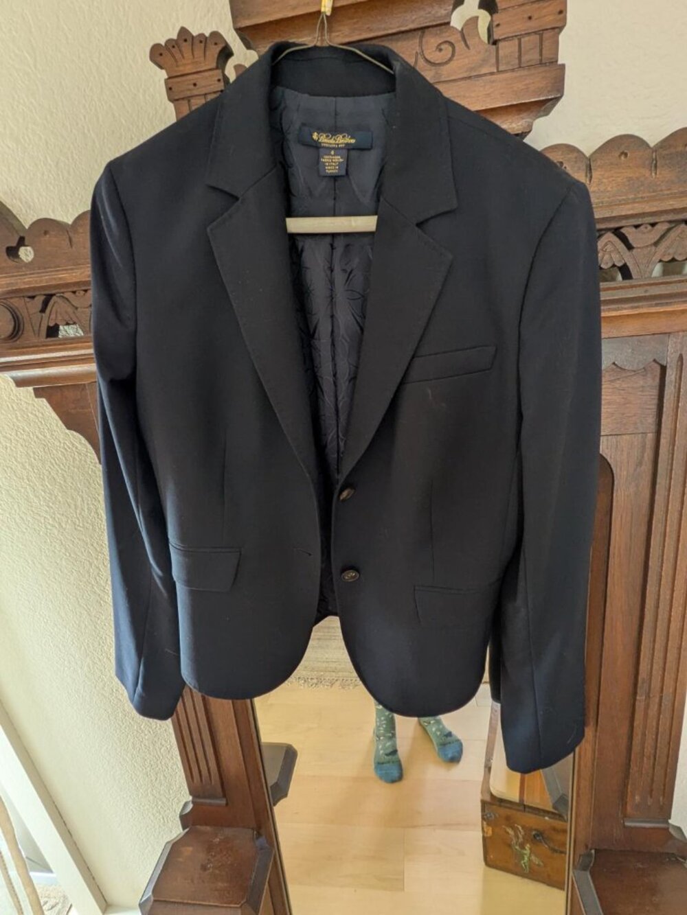 Brooks Brothers Stellita Fit women's blazer, size 4, 100% wool